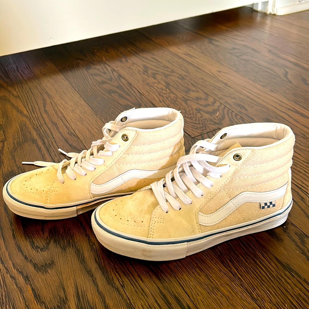 Light yellow Vans